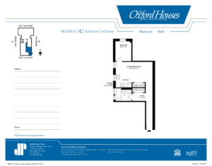 View of C line floor plan 430 East 72nd Street