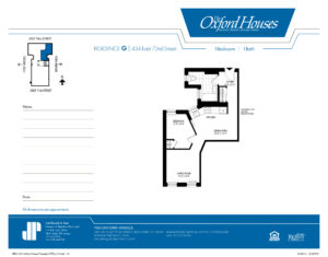 Floor plan G line 434 East 72nd Street